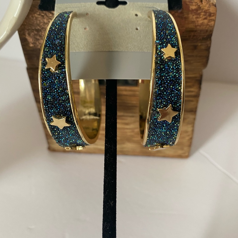 Extra large ⭐️ Star hoop earrings